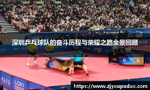 深圳乒乓球队的奋斗历程与荣耀之路全景回顾